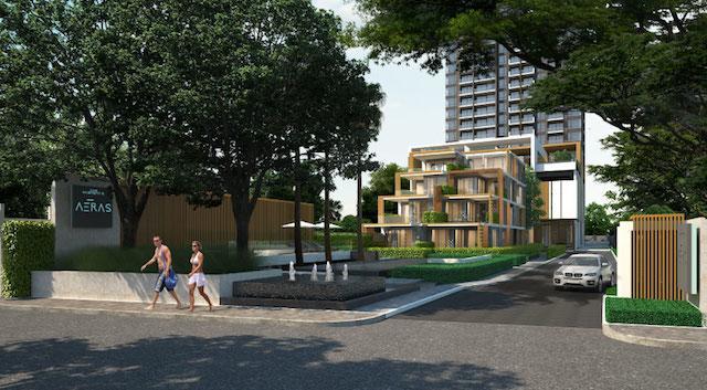 Kuno - 2Br, Beachfront Jomtien Bagian luar foto
