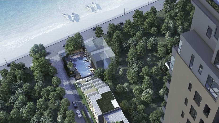 Kuno - 2Br, Beachfront Jomtien Bagian luar foto